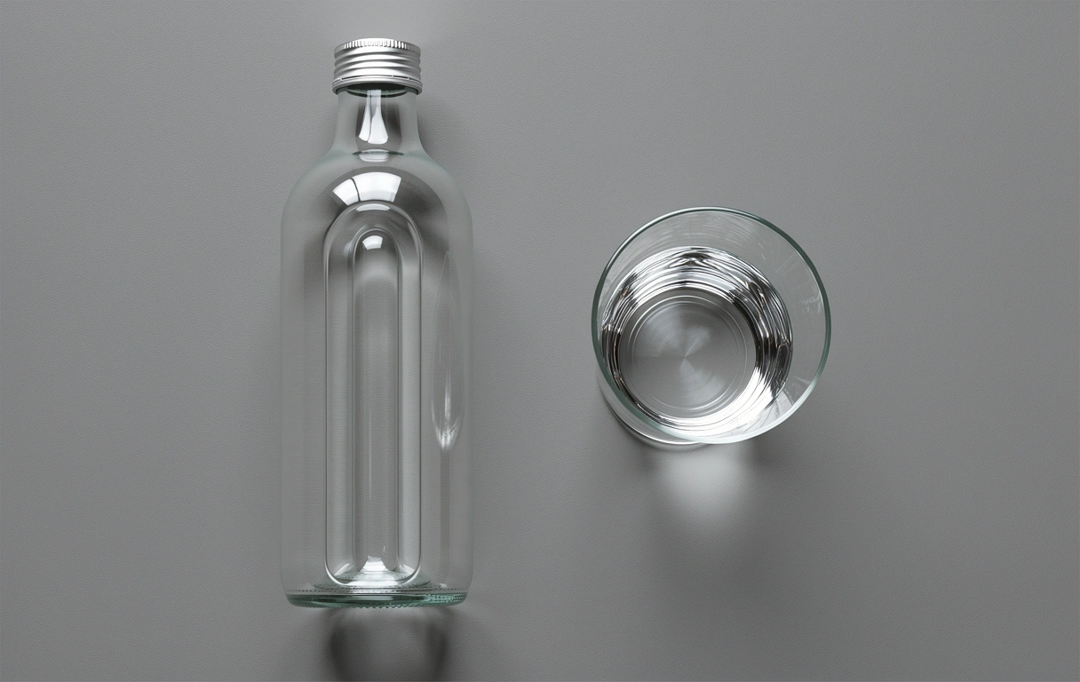 Hidratación pura y transparente